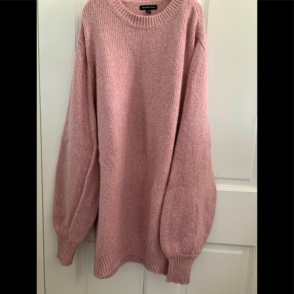 Who what wear dusty pink sweater- xs